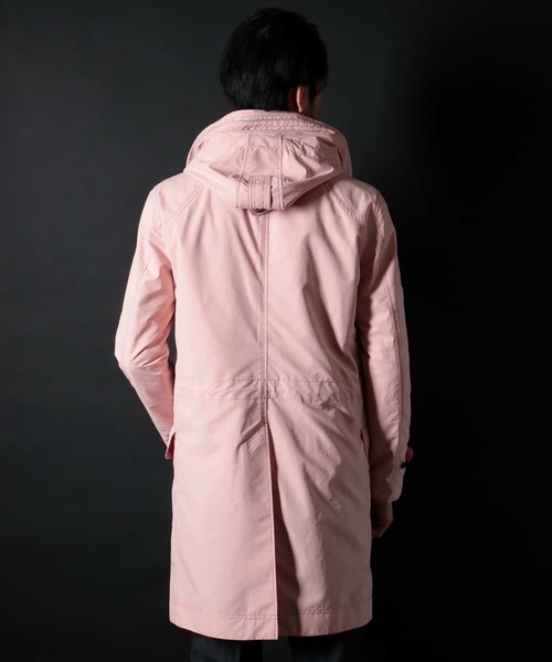 MICHEL KLEIN HOMME   （ミッシェルクランオム）の「フーデットコート DICROS（その他アウター・メンズ・ライトグレー/ミント・46/48/51/44/52）」の8枚目の写真