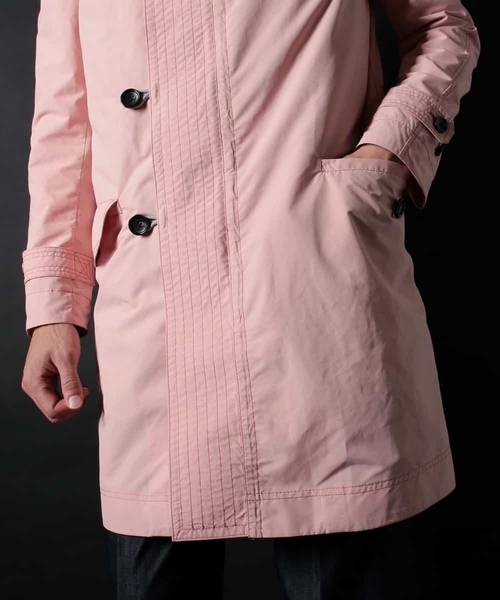 MICHEL KLEIN HOMME   （ミッシェルクランオム）の「フーデットコート DICROS（その他アウター・メンズ・ライトグレー/ミント・46/48/51/44/52）」の12枚目の写真