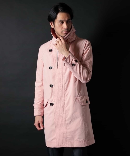 MICHEL KLEIN HOMME   （ミッシェルクランオム）の「フーデットコート DICROS（その他アウター・メンズ・ライトグレー/ミント・46/48/51/44/52）」の14枚目の写真