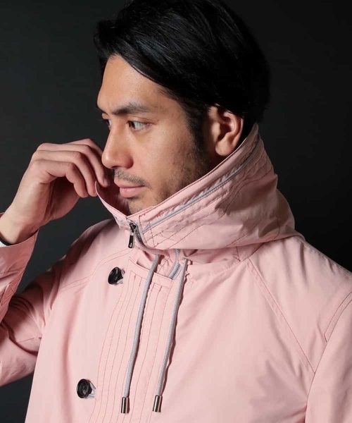 MICHEL KLEIN HOMME   （ミッシェルクランオム）の「フーデットコート DICROS（その他アウター・メンズ・ライトグレー/ミント・46/48/51/44/52）」の15枚目の写真