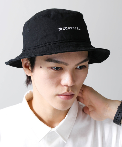 CONVERSE（コンバース）の「∴WEGO/CONVERSE別注バケットハット（ハット・メンズ・ホワイト/ブラック/レッド/ピンク/マスタード・FREE）」の7枚目の写真