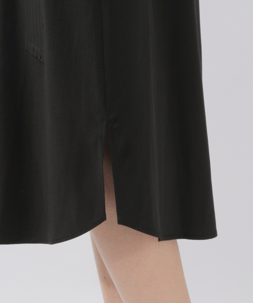 laboratory work(ラボラトリーワーク)の「スキッパーケープワンピース(ワンピース・レディース・ブラック/ベージュ/カーキ・MEDIUM)」の15枚目の写真
