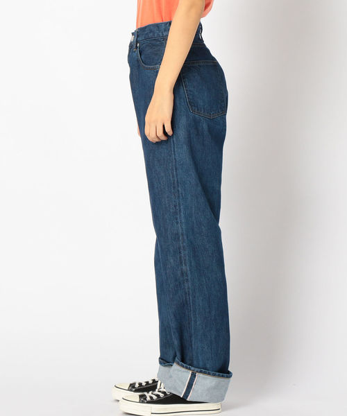 SHIPS(シップス)の「Urvin: ウォッシュデニム(デニムパンツ・レディース・ロイヤルブルー・SMALL/MEDIUM/LARGE)」の5枚目の写真