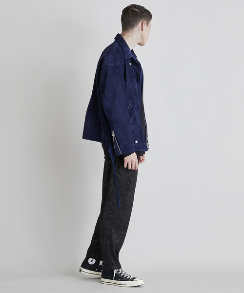 【新品タグ付き】NOISE MAKER ライダースジャケット　牛革スエード NOISE MAKER（ノイズメーカー）の「BIGライダースジャケット(牛革