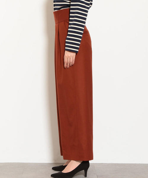 green label relaxing（グリーンレーベルリラクシング）の「◆FM サキソニー ハイウエスト ワイド パンツ ◆（その他パンツ・レディース・ブラック/モカ/ライトグレー/ワインレッド/ピンク/その他2/ベージュ/その他1・36/38/44/34/40/42）」の11枚目の写真