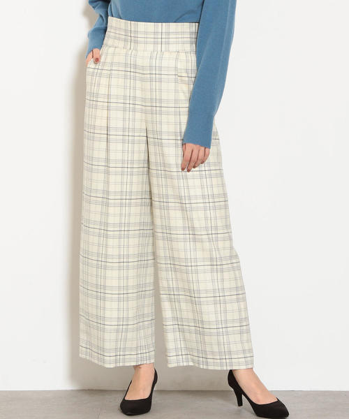 green label relaxing（グリーンレーベルリラクシング）の「◆FM サキソニー ハイウエスト ワイド パンツ ◆（その他パンツ・レディース・ブラック/モカ/ライトグレー/ワインレッド/ピンク/その他2/ベージュ/その他1・36/38/44/34/40/42）」の22枚目の写真