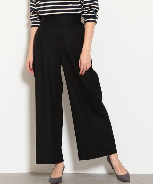 green label relaxing（グリーンレーベルリラクシング）の「◆FM サキソニー ハイウエスト ワイド パンツ ◆（その他パンツ・レディース・ブラック/モカ/ライトグレー/ワインレッド/ピンク/その他2/ベージュ/その他1・36/38/44/34/40/42）」の18枚目の写真