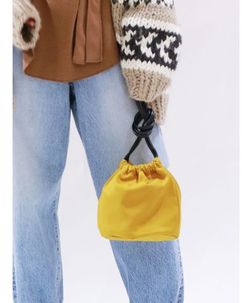 Ungrid（アングリッド）の「カラーミニ巾着BAG（ハンドバッグ）」 - WEAR 