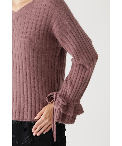 JILL STUART（ジルスチュアート）の「◆レイラワイドリブニット（ニット/セーター・レディース・ブラック/グレー/ピンク/ホワイト・FREE）」の12枚目の写真