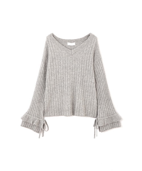 JILL STUART（ジルスチュアート）の「◆レイラワイドリブニット（ニット/セーター・レディース・ブラック/グレー/ピンク/ホワイト・FREE）」の15枚目の写真