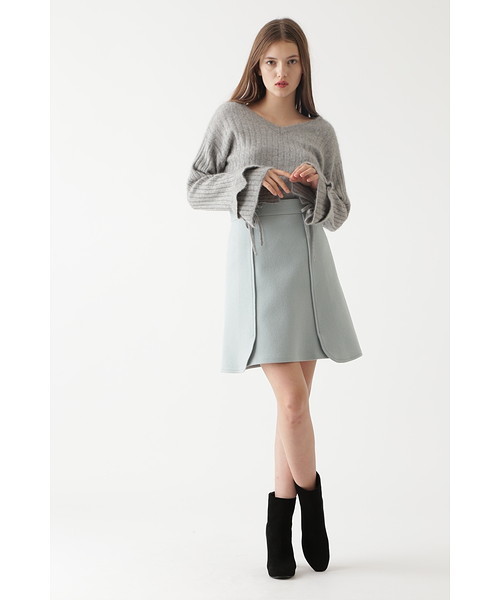 JILL STUART（ジルスチュアート）の「◆レイラワイドリブニット（ニット/セーター・レディース・ブラック/グレー/ピンク/ホワイト・FREE）」の18枚目の写真