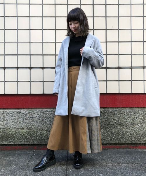 tiptop(ティップトップ)の「チェスターコート(チェスターコート・レディース・ブラック/ベージュ/ブラウン/グレー/ピンク/ダークグレー・FREE)」の22枚目の写真