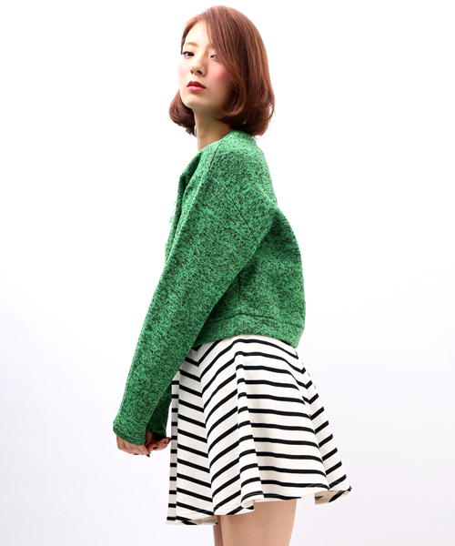 WEGO（ウィゴー）の「WEGO/NYCプルオーバー（スウェット・レディース・杢グレー/グリーン/ブルー/パープル・FREE）」の5枚目の写真