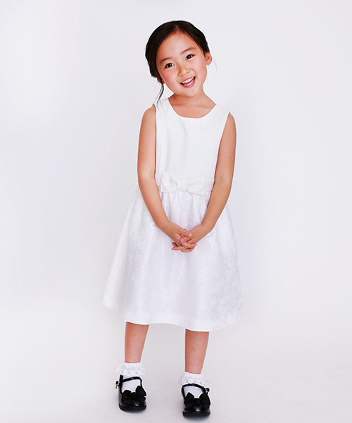 リボン付 花柄 ノースリーブ ワンピース 110cm 130cm ワンピース Comme Ism Ca Ca ワンピース Ism コムサイズム のファッション 正規品の