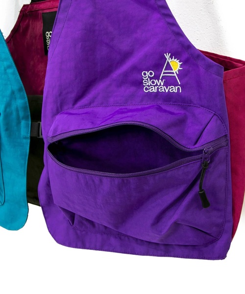 go slow caravan（ゴースローキャラバン）の「クレイジー/総柄プリントフェスト (MENS/WOMENS)（ベスト・メンズ・ブラック/その他1・FREE）」の12枚目の写真