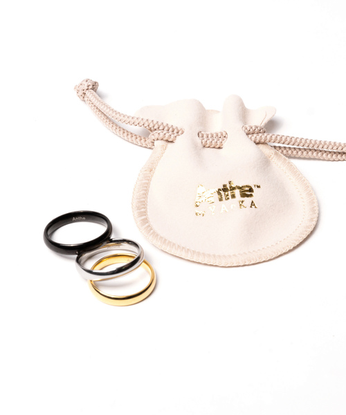 Anthe(アンテ)の「Anthe /stainless series simple3.5mm ring(リング・メンズ・ブラック/シルバー/ゴールド・#13/#11/#15)」の5枚目の写真