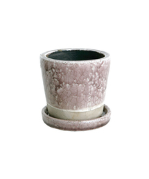 DULTON(_g)COLOR GLAZED POT/4 Aؔ(t[x[X)