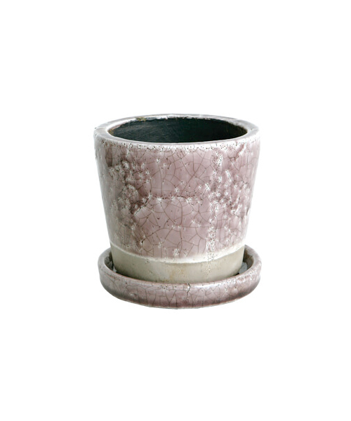 DULTON(_g)COLOR GLAZED POT/4 Aؔ(t[x[X)