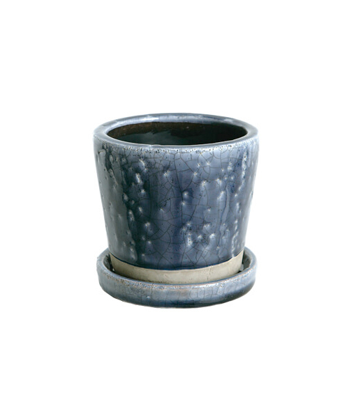 DULTON（ダルトン）の「COLOR GLAZED POT/4号 植木鉢（フラワーベース・メンズ・ターコイズブルー/ライム/イエロー/オレンジ/ブルー/アイボリー/グレー系その他/グリーン系その他/ライトパープル/バイオレット・FREE）」の8枚目の写真