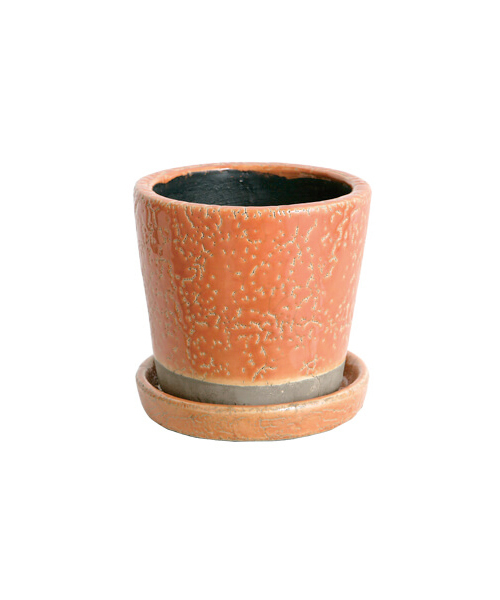 DULTON（ダルトン）の「COLOR GLAZED POT/4号 植木鉢（フラワーベース・メンズ・ターコイズブルー/ライム/イエロー/オレンジ/ブルー/アイボリー/グレー系その他/グリーン系その他/ライトパープル/バイオレット・FREE）」の10枚目の写真