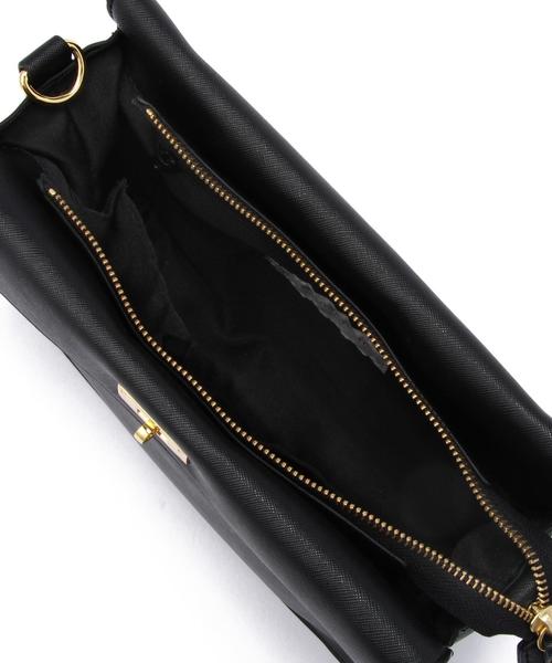 BEAUTY&YOUTH UNITED ARROWS（ビューティーアンドユースユナイテッドアローズ）の「BYMC スクエアフォールド 2WAYショルダーバッグ◆（ショルダーバッグ・レディース・オレンジ/ネイビー/オフホワイト/ブラック/ナチュラル/レッド/イエロー・フリー）」の10枚目の写真