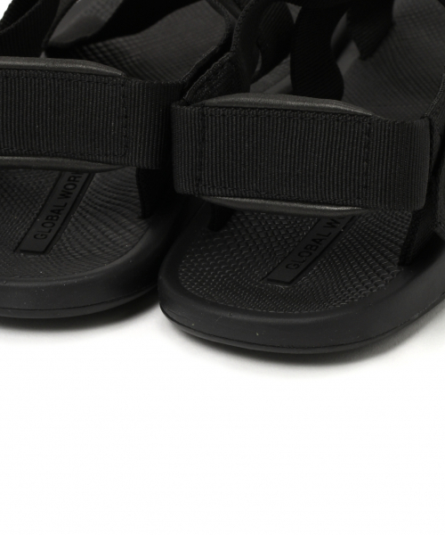 GLOBAL WORK（グローバルワーク）の「スポーツサンダル/831695（サンダル・レディース・ブラック/ベージュ・MEDIUM/LARGE）」の13枚目の写真