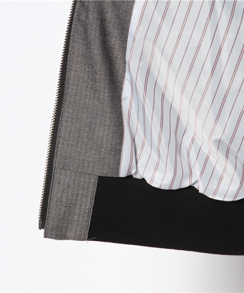 And A（アンドエー）の「マニッシュブルゾン（ブルゾン・レディース・ブラック/グレー・FREE）」の9枚目の写真