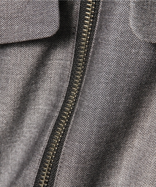 And A（アンドエー）の「マニッシュブルゾン（ブルゾン・レディース・ブラック/グレー・FREE）」の10枚目の写真