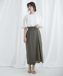 CERCA - FASHION�i�`�F���J - �t�@�b�V�����j�́ulalaBorn/�c�C��×�V�t�H���v���[�c�؂�ւ��X�J�[�g�i�X�J�[�g�j�v