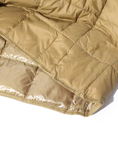 TAION（タイオン）の「[TAION/タイオン] クルーネックボタンインナーダウンジャケット（ダウンジャケット/コート・メンズ・ブラック/ベージュ/ネイビー/グレー/オフホワイト/オリーブ・M/L/XL）」の20枚目の写真