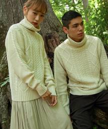 ZIP FIVE | タートルケーブルニットセーター(ニット/セーター)