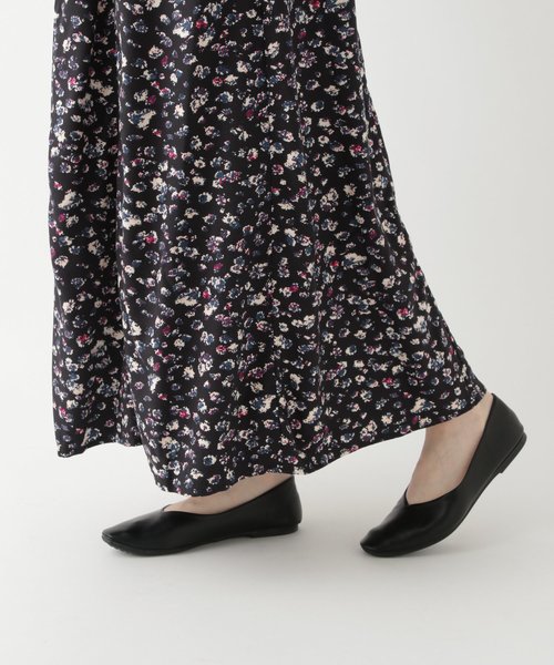 studio CLIP（スタディオクリップ）の「《days》フラワープリントスカート（スカート・レディース・ブラウン/ブラック/パープル・LARGE/MEDIUM）」の5枚目の写真