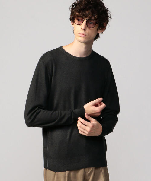 セール カシミヤガーメントダイ トップス Tomorrowland トゥモローランド のニット セーター カシミヤガーメントダイ クルーネックニット Brinato ニット セーター クルーネックニット Tomorrowland トゥモローランド のファッション Tinto