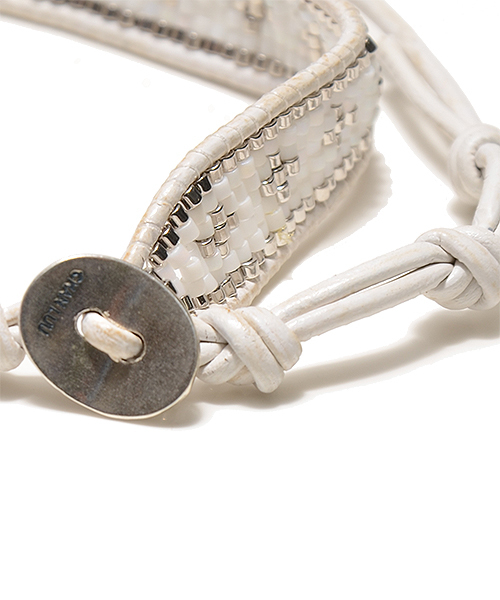 CHAN LUU（チャンルー）の「◎CHAN LUU / ビーズ ブレスレット（ブレスレット・メンズ・ホワイト/ダークブラウン/ロイヤルブルー・ONE SIZE）」の10枚目の写真