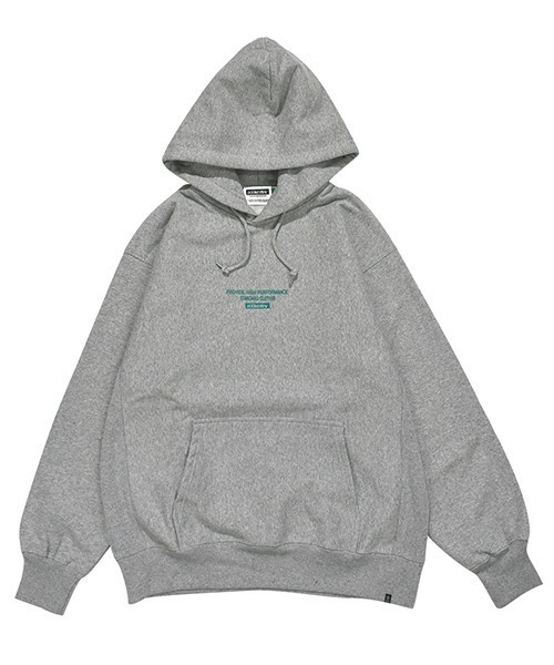 DOUBLE STEAL（ダブルスティール）の「Simple BOX embroidery パーカー（パーカー・メンズ・ホワイト/ブラック×ホワイト/グレー系その他/ブラック×グリーン/グレー系その他2・MEDIUM/LARGE/X-LARGE）」の5枚目の写真