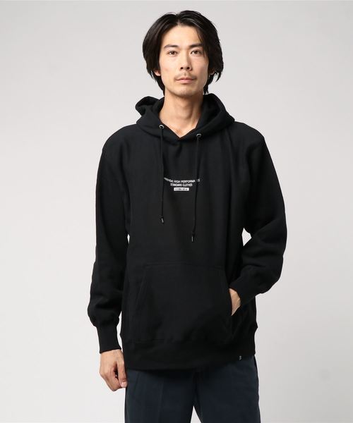 DOUBLE STEAL（ダブルスティール）の「Simple BOX embroidery パーカー（パーカー・メンズ・ホワイト/ブラック×ホワイト/グレー系その他/ブラック×グリーン/グレー系その他2・MEDIUM/LARGE/X-LARGE）」の13枚目の写真