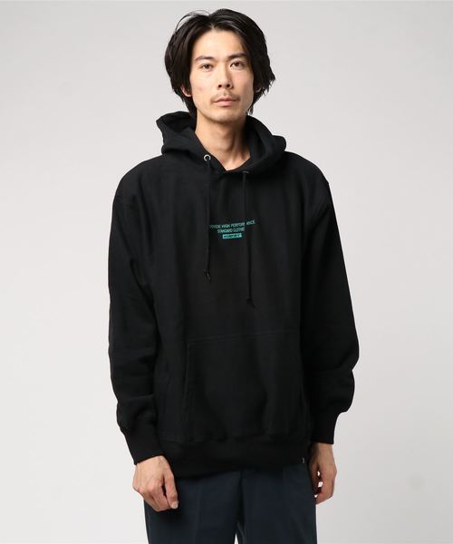 DOUBLE STEAL（ダブルスティール）の「Simple BOX embroidery パーカー（パーカー・メンズ・ホワイト/ブラック×ホワイト/グレー系その他/ブラック×グリーン/グレー系その他2・MEDIUM/LARGE/X-LARGE）」の16枚目の写真