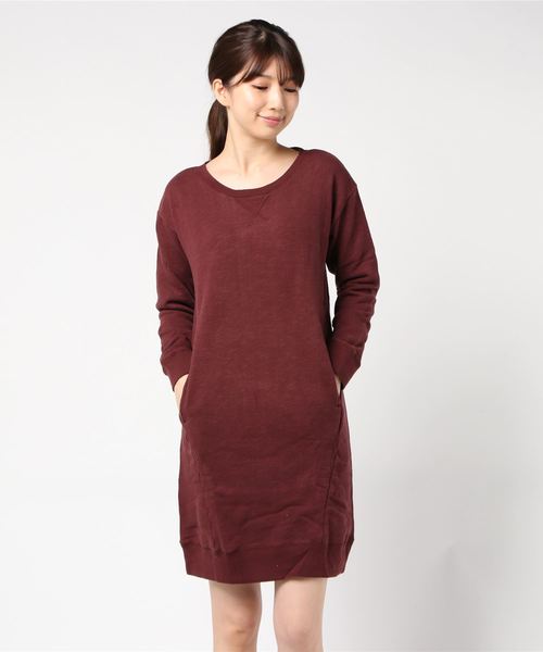 Hub&Spoke（ハブアンドスポーク）の「裏毛ワンピース（ワンピース）」 WEAR