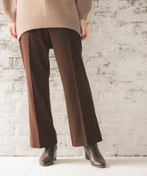 GLOBAL WORK | 起毛ストレッチセミフレアパンツ/856561(その他パンツ)