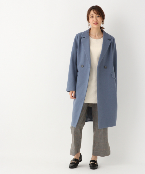 GLOBAL WORK（グローバルワーク）の「起毛ストレッチセミフレアパンツ/856561（その他パンツ・レディース・グレー系その他7/ダークブラウン/サックスブルー/オフホワイト/ダークグレー・MEDIUM/LARGE）」の14枚目の写真