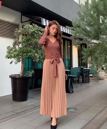 Rienda リエンダのワンピース プリーツ 通販 Zozotown