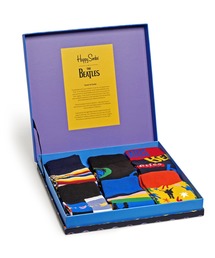 Happy Socks | Happy Socks/ハッピーソックス BEATLES 3.0 The Beatles 6-pack Gift Box/ビートルズ 3.0 ザ ビートルズ 6パック ギフトボックス(ソックス/靴下)
