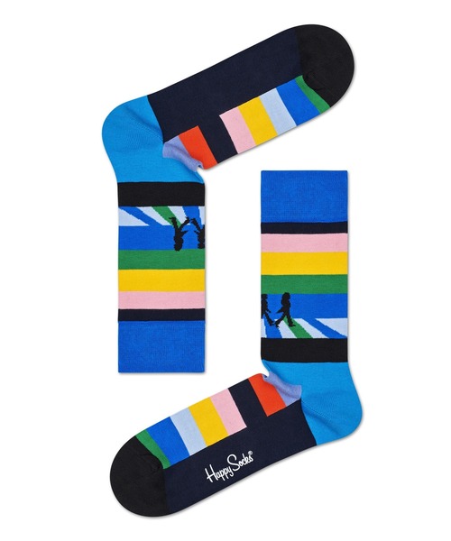 Happy Socks（ハッピーソックス）の「Happy Socks/ハッピーソックス BEATLES 3.0 The Beatles 6-pack Gift Box/ビートルズ 3.0 ザ ビートルズ 6パック ギフトボックス（ソックス/靴下・レディース・マルチ・36-40）」の6枚目の写真