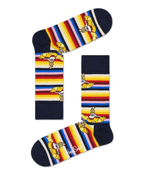 Happy Socks（ハッピーソックス）の「Happy Socks/ハッピーソックス BEATLES 3.0 The Beatles 6-pack Gift Box/ビートルズ 3.0 ザ ビートルズ 6パック ギフトボックス（ソックス/靴下・レディース・マルチ・36-40）」の8枚目の写真