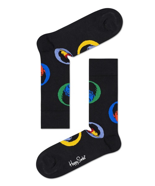 Happy Socks（ハッピーソックス）の「Happy Socks/ハッピーソックス BEATLES 3.0 The Beatles 6-pack Gift Box/ビートルズ 3.0 ザ ビートルズ 6パック ギフトボックス（ソックス/靴下・レディース・マルチ・36-40）」の7枚目の写真
