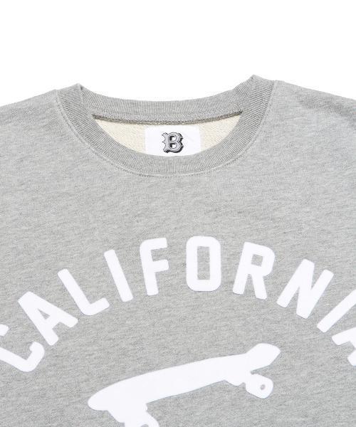 BEAMS（ビームス）の「◎THE BROWN IVY / プリント クルーネック スウェット（スウェット・メンズ・グレー/ネイビー・MEDIUM/SMALL/LARGE/X-LARGE）」の11枚目の写真