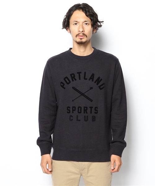 BEAMS（ビームス）の「◎THE BROWN IVY / プリント クルーネック スウェット（スウェット・メンズ・グレー/ネイビー・MEDIUM/SMALL/LARGE/X-LARGE）」の15枚目の写真
