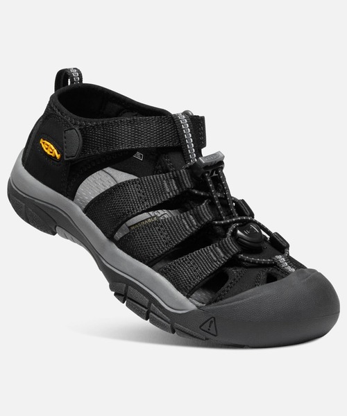 KEEN（キーン）の「NEWPORT H2 / ニューポート エイチツー / キッズ サンダル（サンダル・キッズ・ブラック・22.5cm/23.5cm/20cm/21cm/22cm）」の3枚目の写真