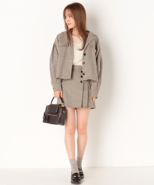 archives（アルシーヴ）の「【SETUPにも】先染めチェックCPO