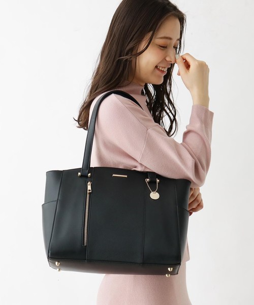 セール】バイカラーA4トートバッグ＜パサージュ ミニョン